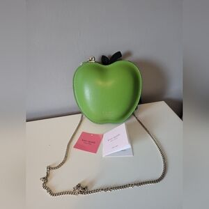 Kate Spade Picnic Apple Crossbody, Brand New